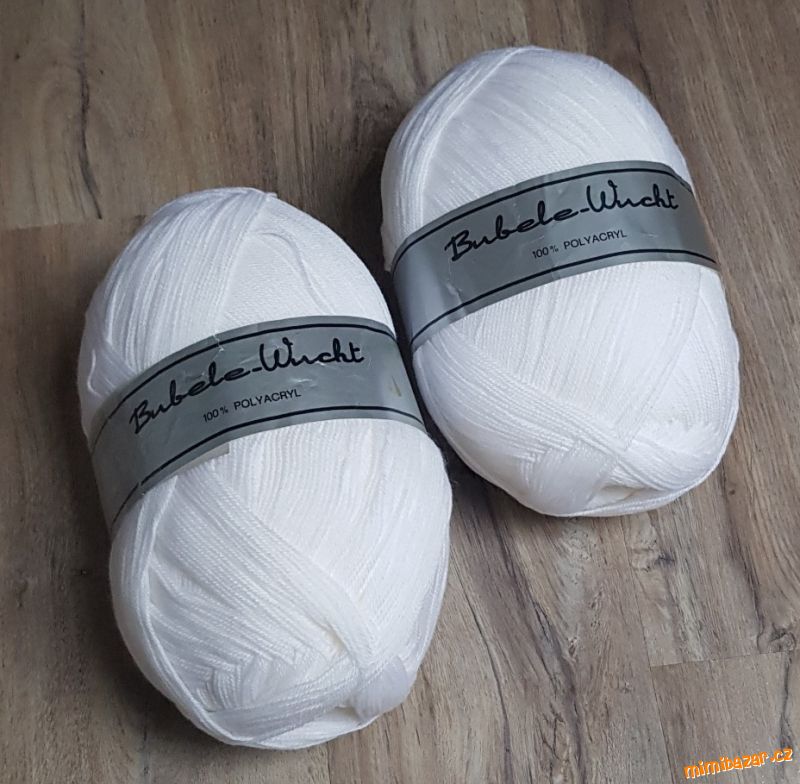 Pletací příze Bubele-Wucht. 800g.