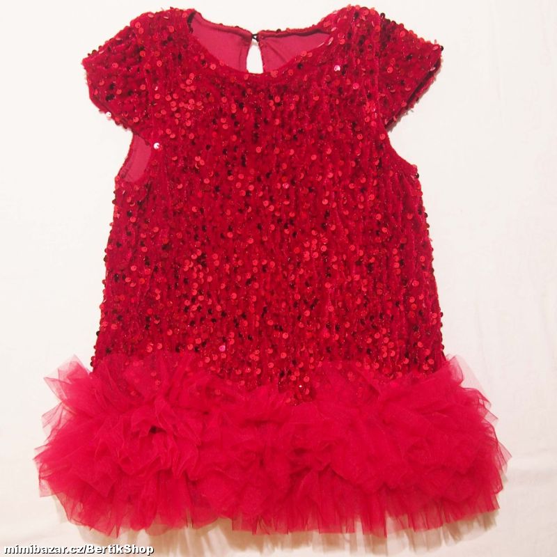 B274. Šaty s flitry