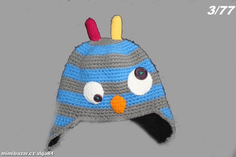 ZIMNÍ ČEPICE CCA 50CM - 3/77