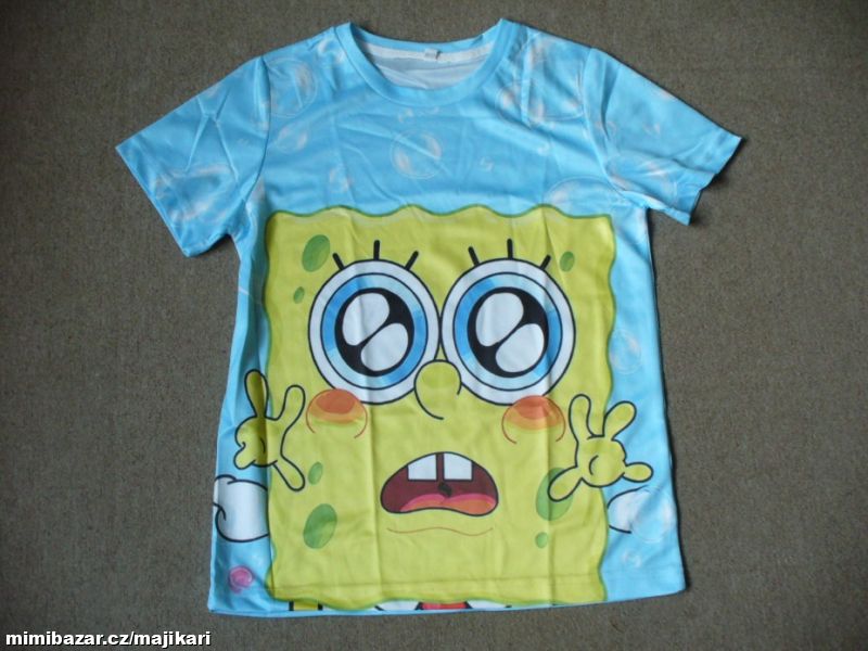 Tričko Spongebob vel.140, 146