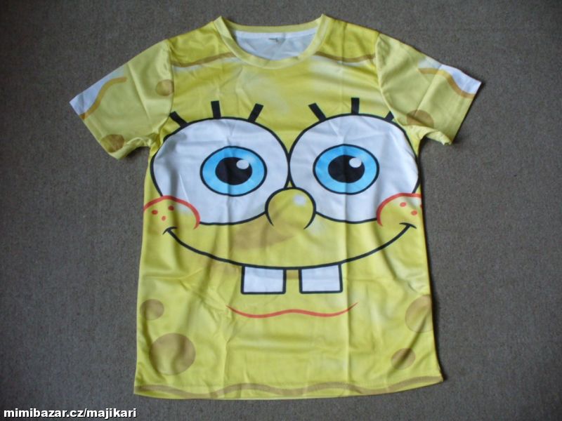 Tričko Spongebob vel.140, 146