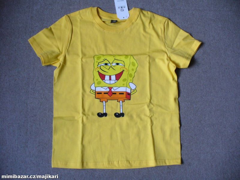 Tričko Spongebob vel.140
