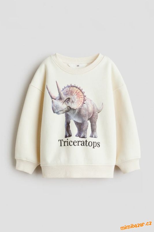 **Chlapecká mikina s dinosaurem H&M*vel.134/140**