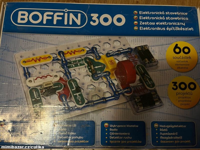 Elektronická stavebnice Boffin 300