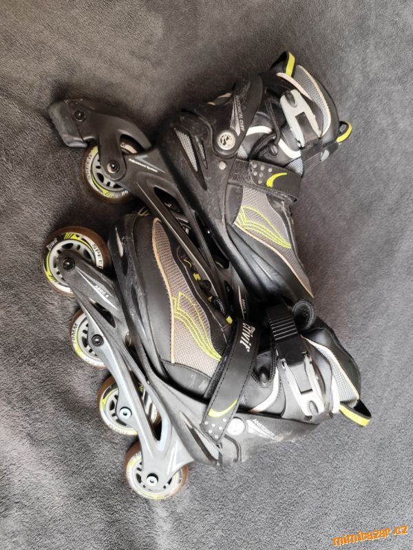 Dětské rostoucí kolečkové brusle vel.32-36