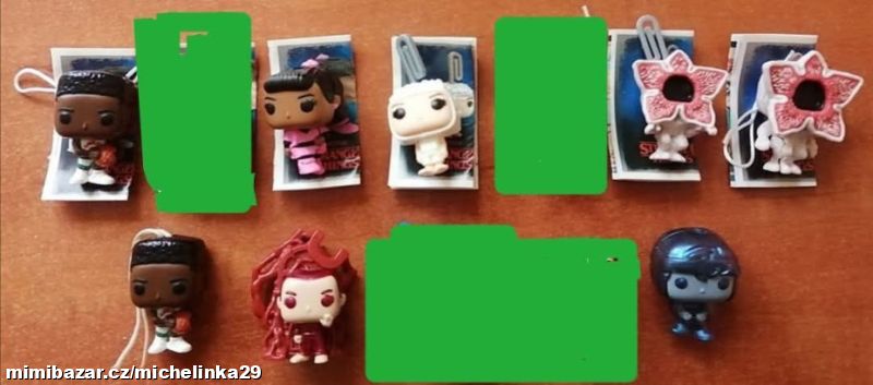 Figurky Kinder Joy edice Stranger Things