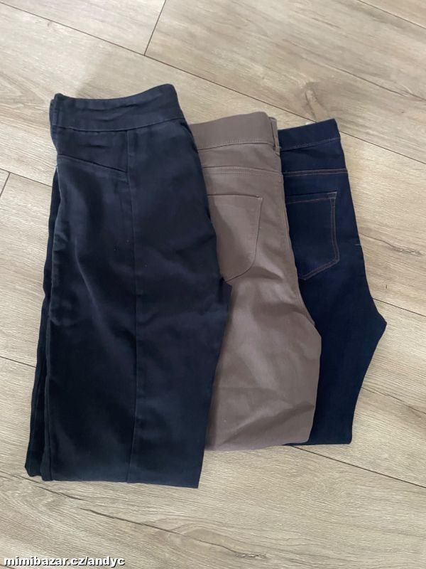3 ks Jeggings vel 36 Zara a dalsi