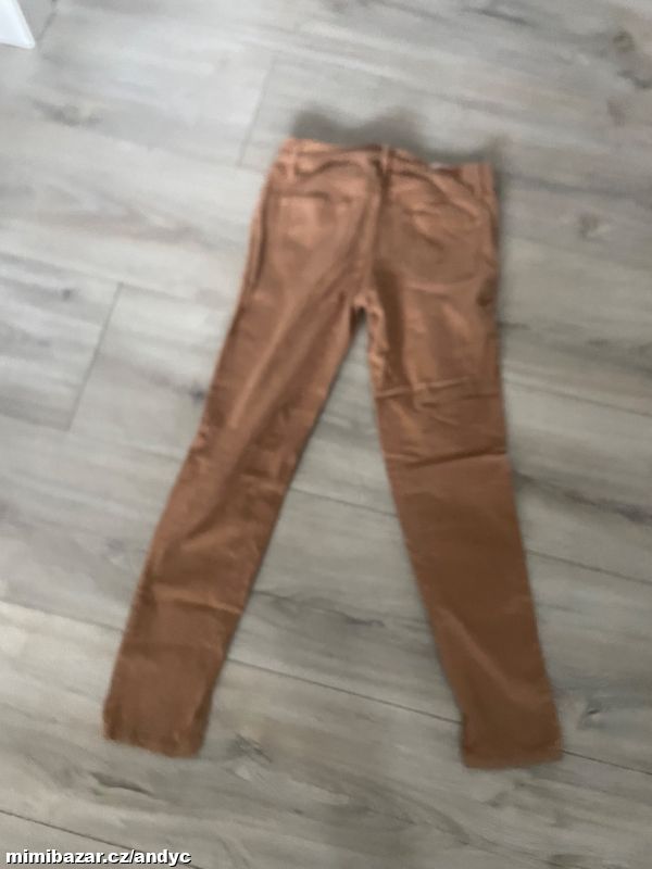 Massimo dutti hnědé kalhoty vel 36