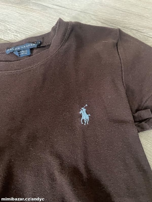 Ralph Lauren vel S hnědé triko