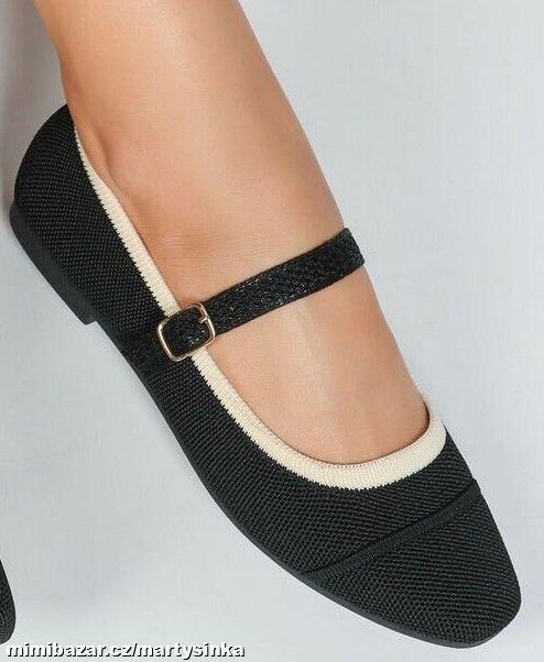 Dámské elegantní baleríny s řemínkem JARO 2026