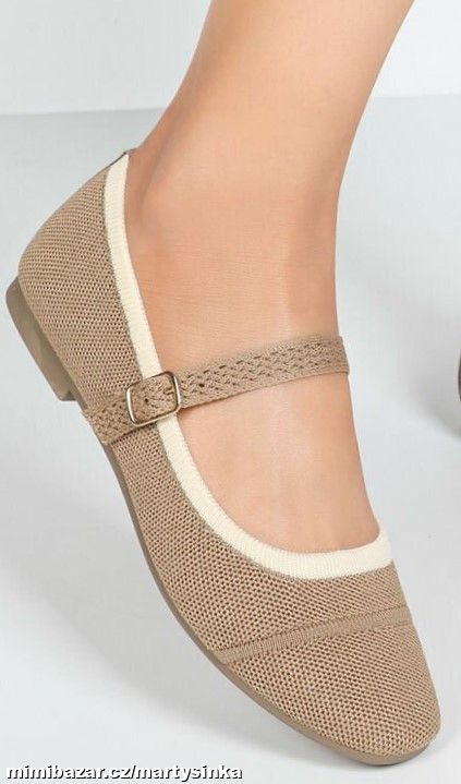 Dámské elegantní baleríny s řemínkem JARO 2026