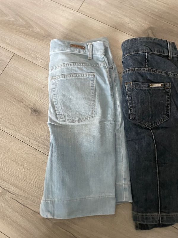 Gant a Zara džínové sukne vel 38