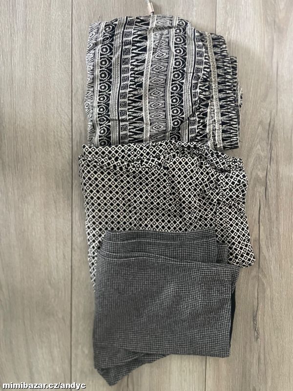 Zara a další leginy , letní kalhoty vel 36