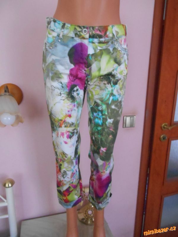 Luxusní 7/8 kalhoty Biba , 36, S