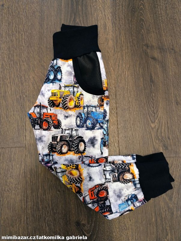 Softshellové kalhoty 98 ručně šité