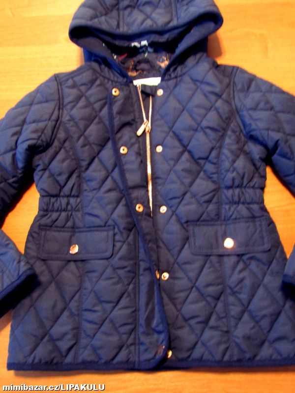 NOVÁ DÍVČÍ PŘECHODOVÁ BUNDA VEL.122-128