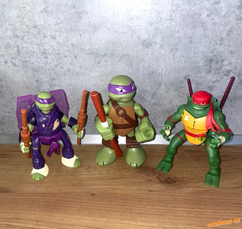 Želvy Ninja Raphael, 2x Donatello Viacom