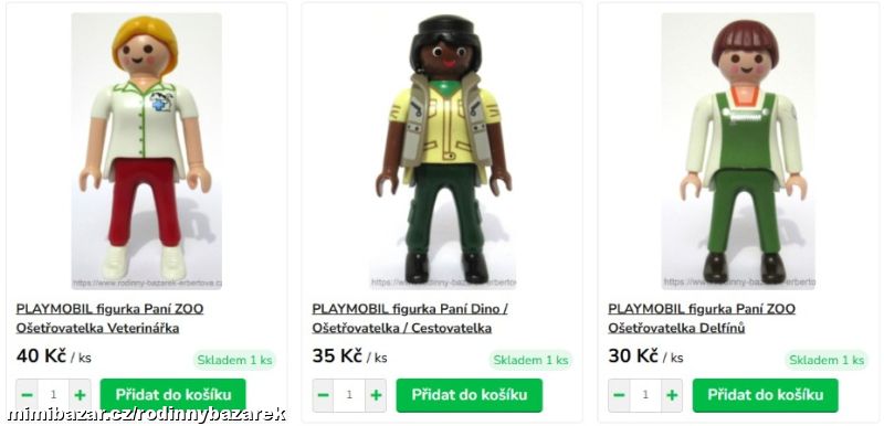 PLAYMOBIL figurka Ošetřovatelka Dino ZOO Veterina