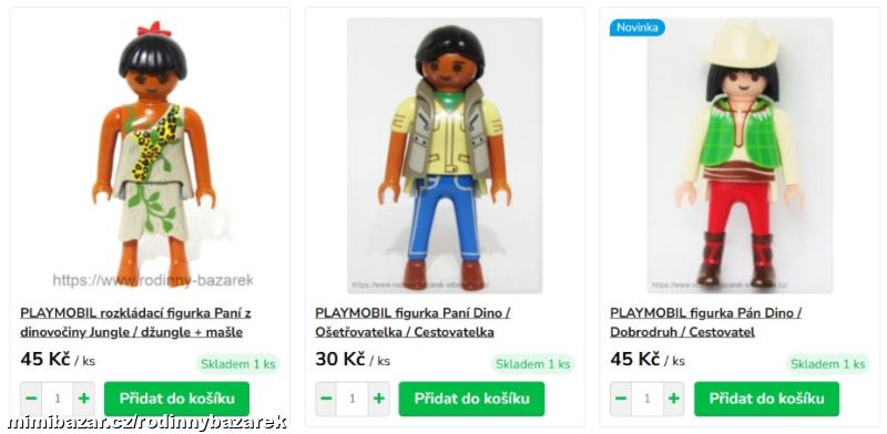 PLAYMOBIL figurka Ošetřovatelka Dino pán Dobrodruh