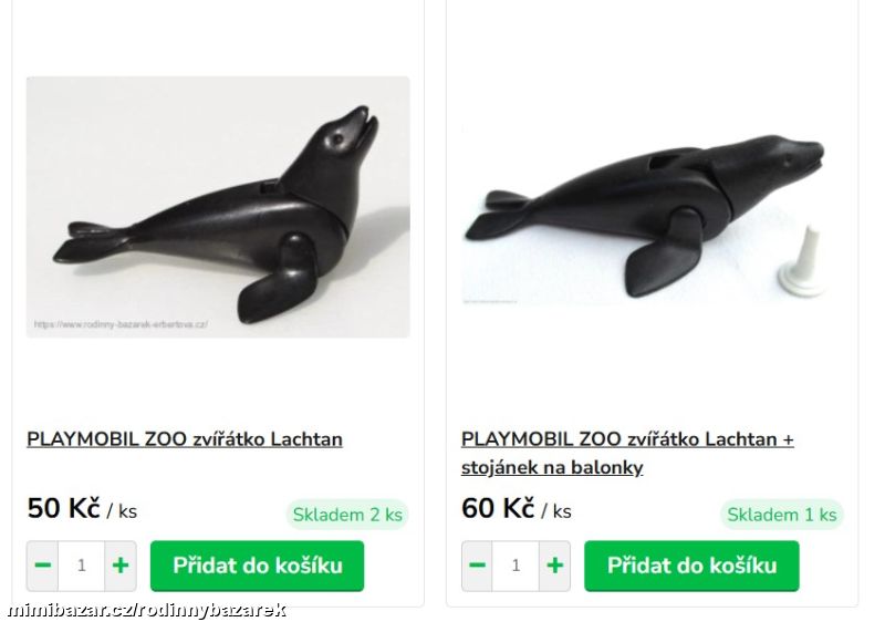 PLAYMOBIL ZOO zvířátko Lachtan