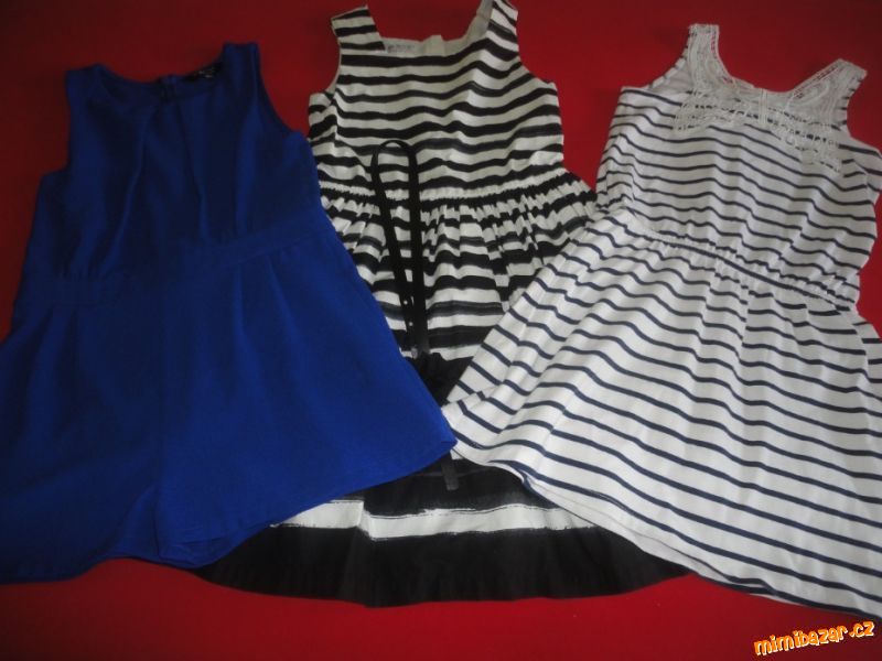 Luxusní šaty, overal, vel. 8-10 let, cena kus od
