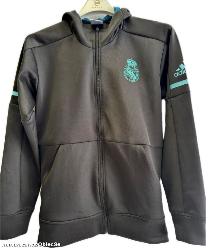 pánská fotbalová mikina ADIDAS REAL MADRID