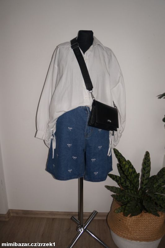 Džínové kraťasy vel.XL