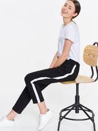 MODNÍ KALHOTY S PRUHEM 38/40