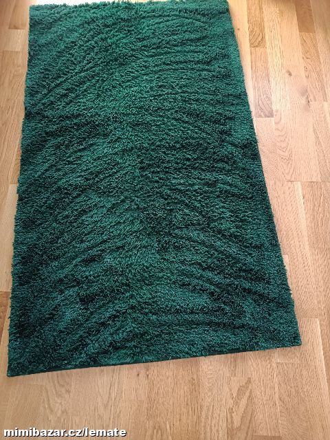 Tmavě zelený KOBEREC * 120 x 70 cm * jako NOVÝ!