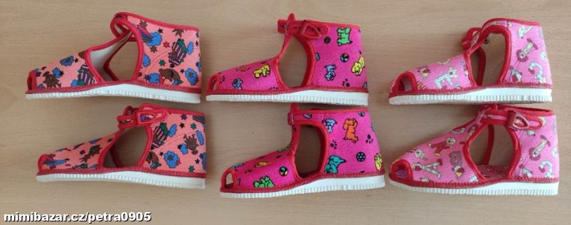 Dětské bačkory HP Čechtín 24, 5, 25, 26