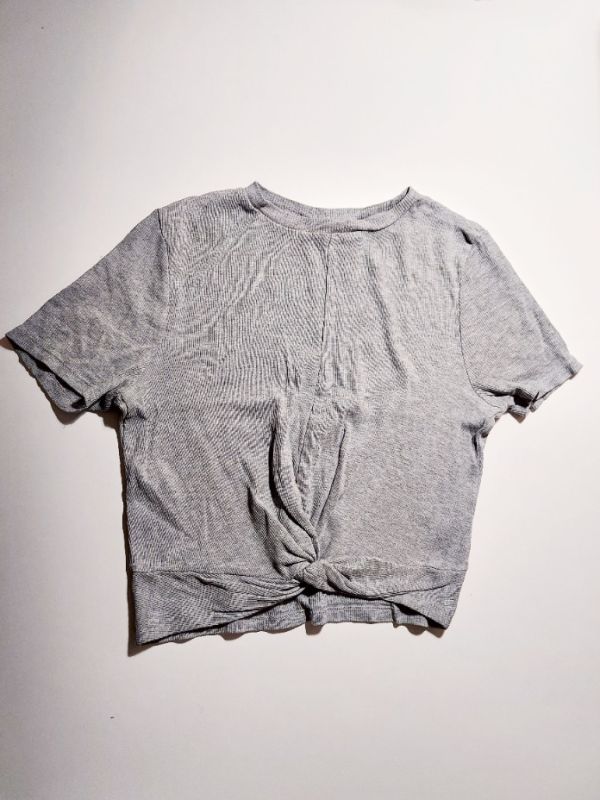 Tričko s krátkým rukávem, crop top