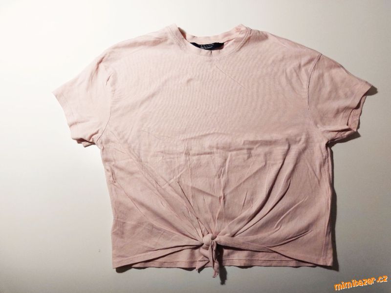 Tričko s krátkým rukávem, crop top