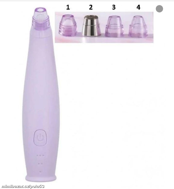 Masážní pomůcka pro odstranění černých teček