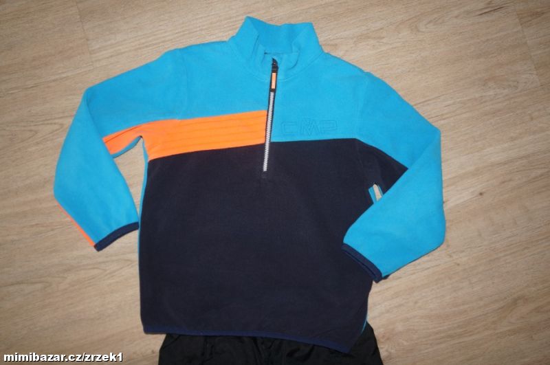 CMP nádherná chlapecká flees mikina vel.116