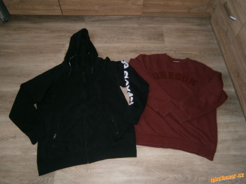 2x mikina vel. M