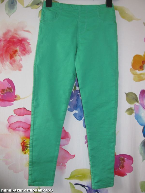 Strečové přiléhavé jeggings kalhoty
