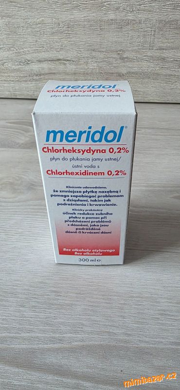 Meridol ústní voda s Chlorhexidinem 0.2%