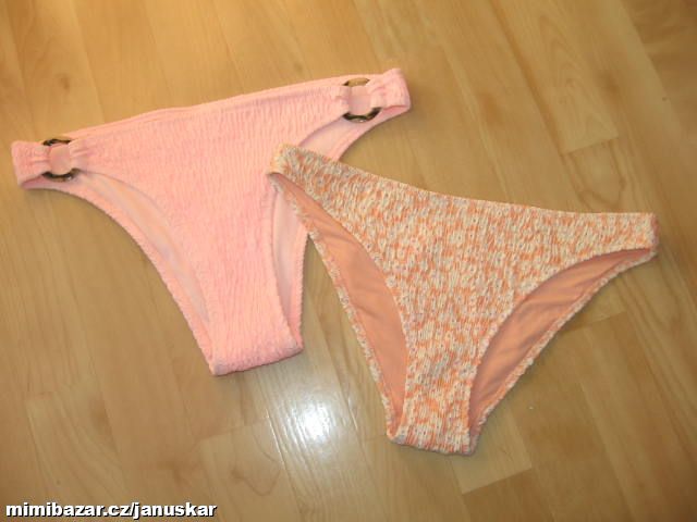 2x dámské plavky/plavkové kalhotky/bikiny Censored
