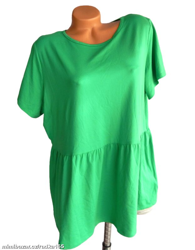 Měkoučké peplum tuniko tričko vel.50