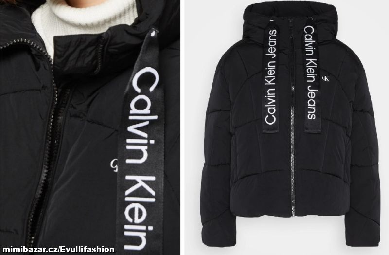 Zimní oversize bunda CALVIN KLEIN vel. M