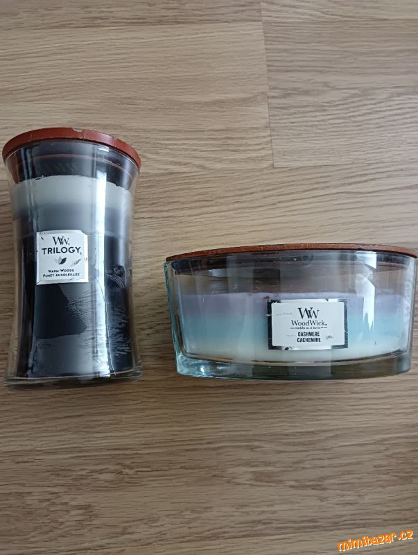 2x SVÍČKA WOODWICK SVÍČKY