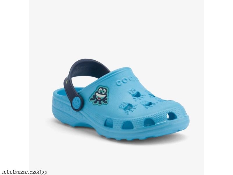 Plážová dětská obuv Coqui 8701-100-1821 Blue