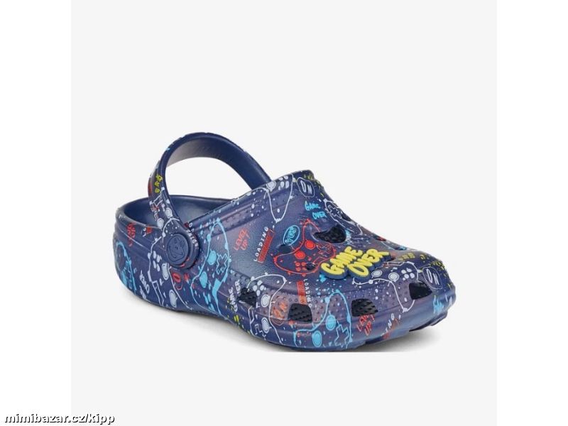 Dětská obuv Coqui 8115-249-2100 Navy Game a Amulet