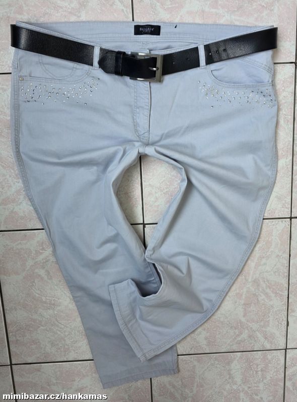 Odlehčené pružné 3/4 džíny BEXLEYS-46(24)