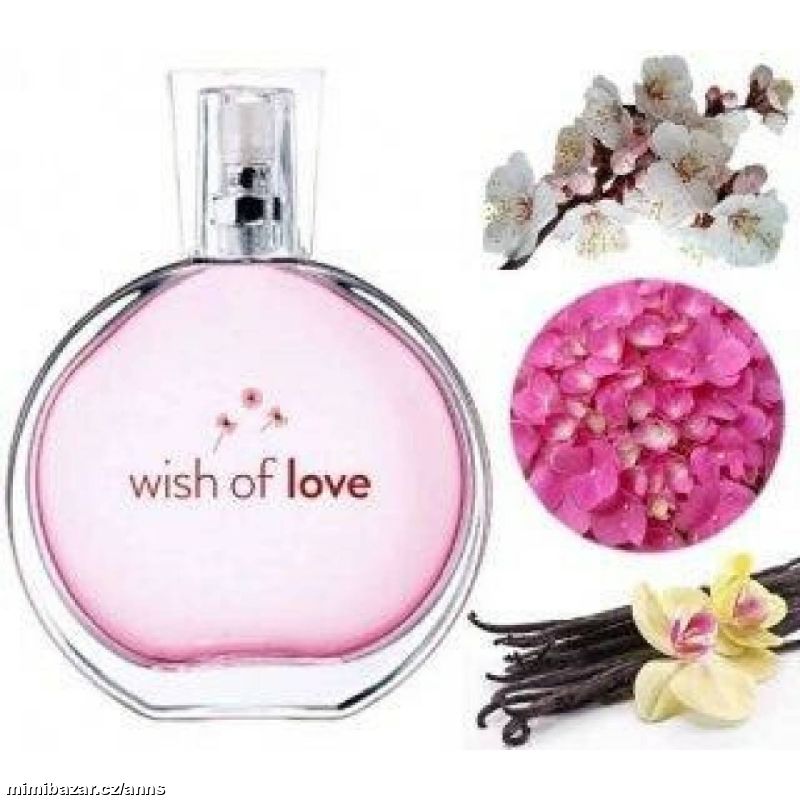 KVĚTINOVÁ VŮNĚ WISH OF LOVE EDT 50 ml