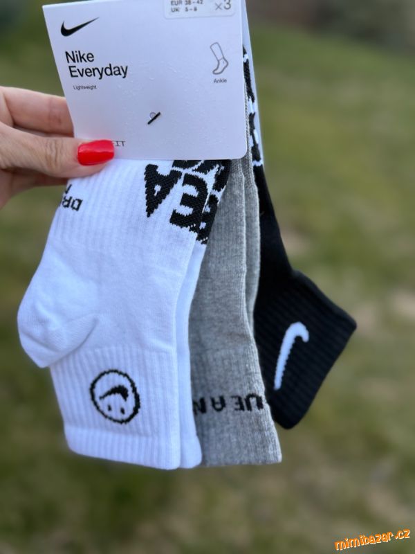 3pack ponožek Nike