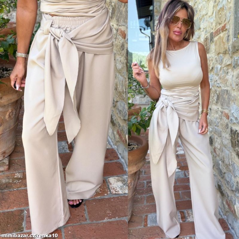 Dámské luxusní kalhoty ELEGANT