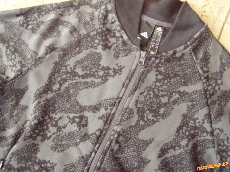 Mikina ADIDAS černá-šedá