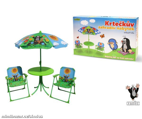 Zahradní nábytek set Krtek