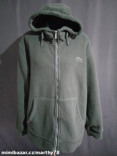 *** SKVĚLÁ FLAUŠOVÁ MIKINA, UNISEX, VEL.XXL ***